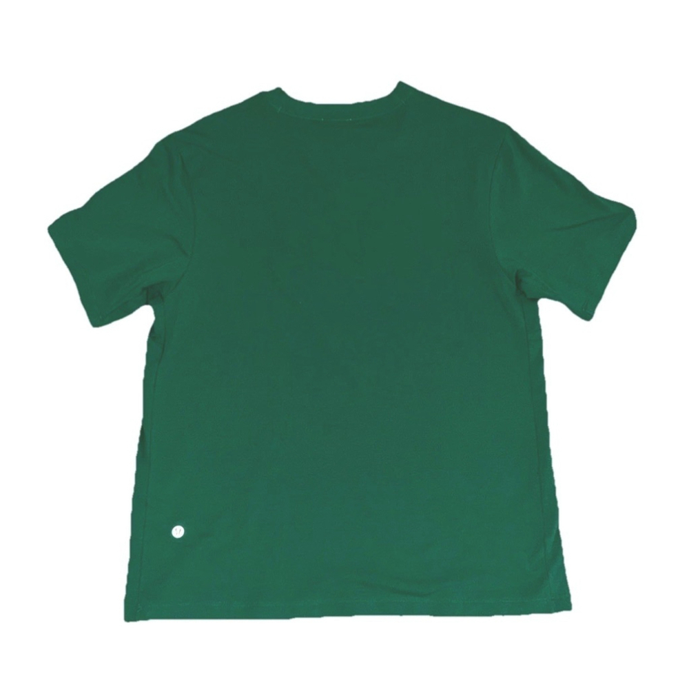 LULULEMON ZEROED IN SHORT SLEEVE RACERWAY GREEN SIZE XL